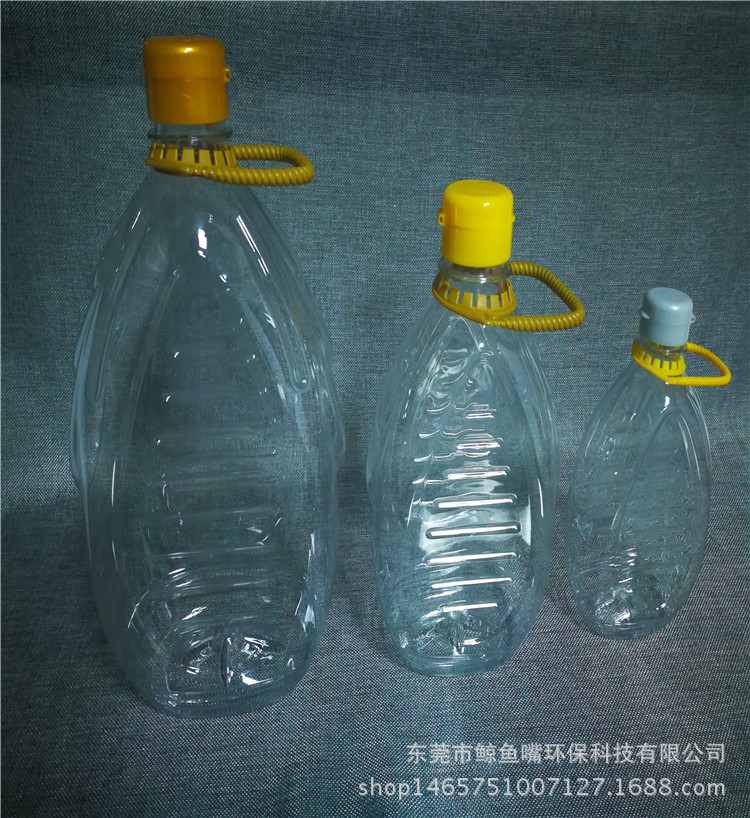 加厚3.8L食品级PET透明塑料油瓶白酒瓶花生油瓶水瓶高端电商品质